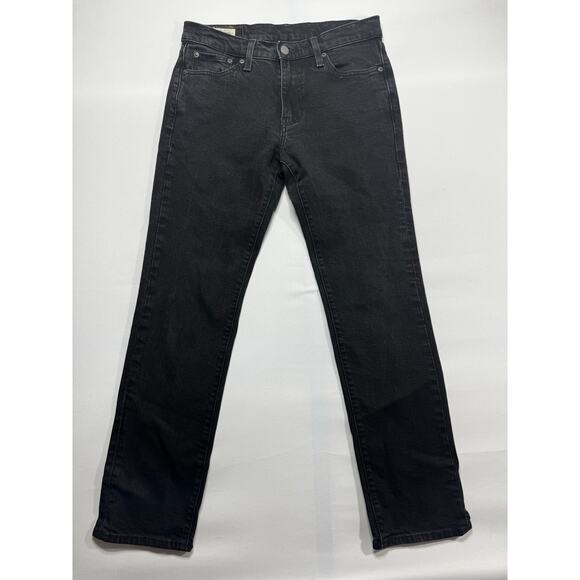Levi's 511 Men's Slim Fit Straight Leg Black Denim Jeans - Size 30x30 (30x28.5) - Picture 1 of 5
